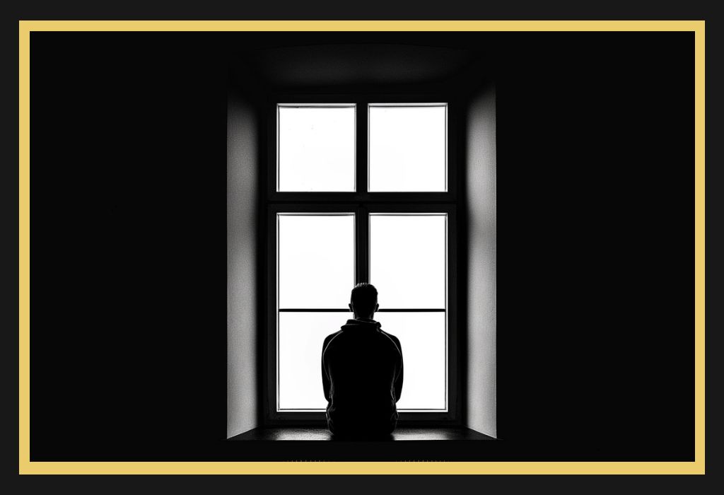 Man standing by window symbolising family violence property settlement NSW under the Family Law Act 1975 reforms