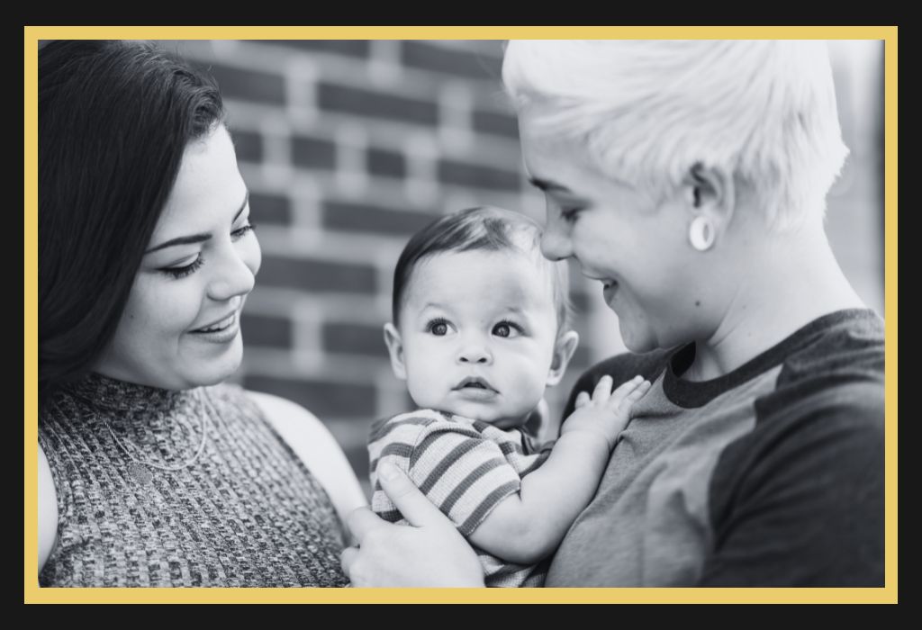 Australian same sex marriage, couple in Sydney discussing separation, parenting arrangements and legal rights in a calm home setting