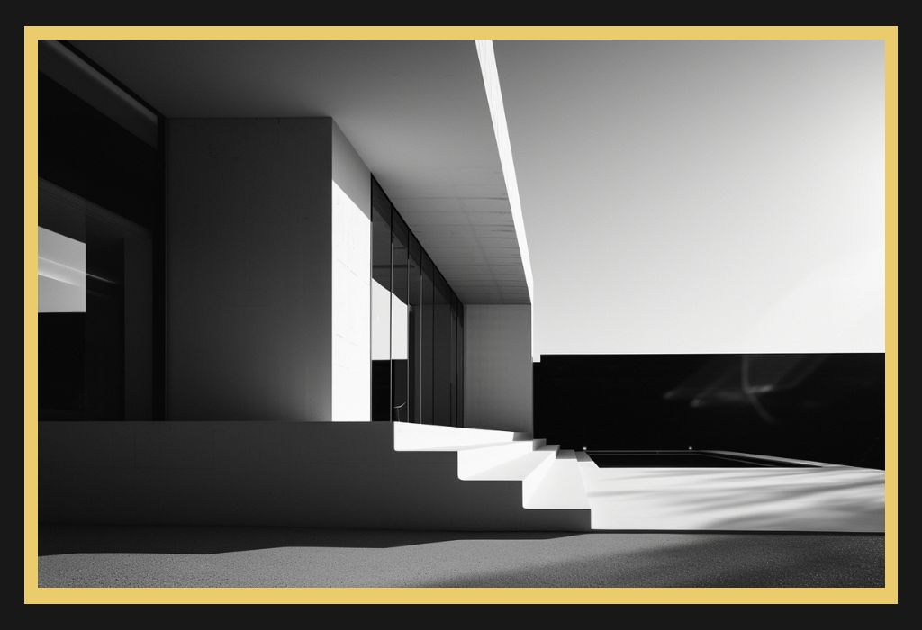 Contemporary residence divided by light, representing financial support and spousal maintenance in Australian family law